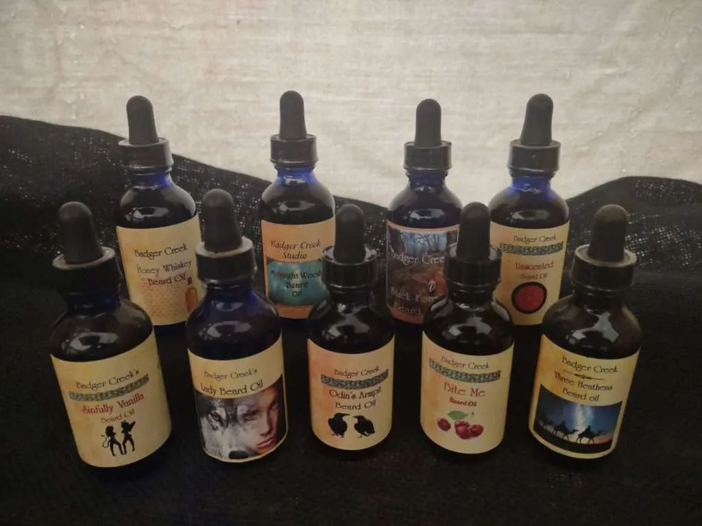 Badger Creek Beard Oil Collection