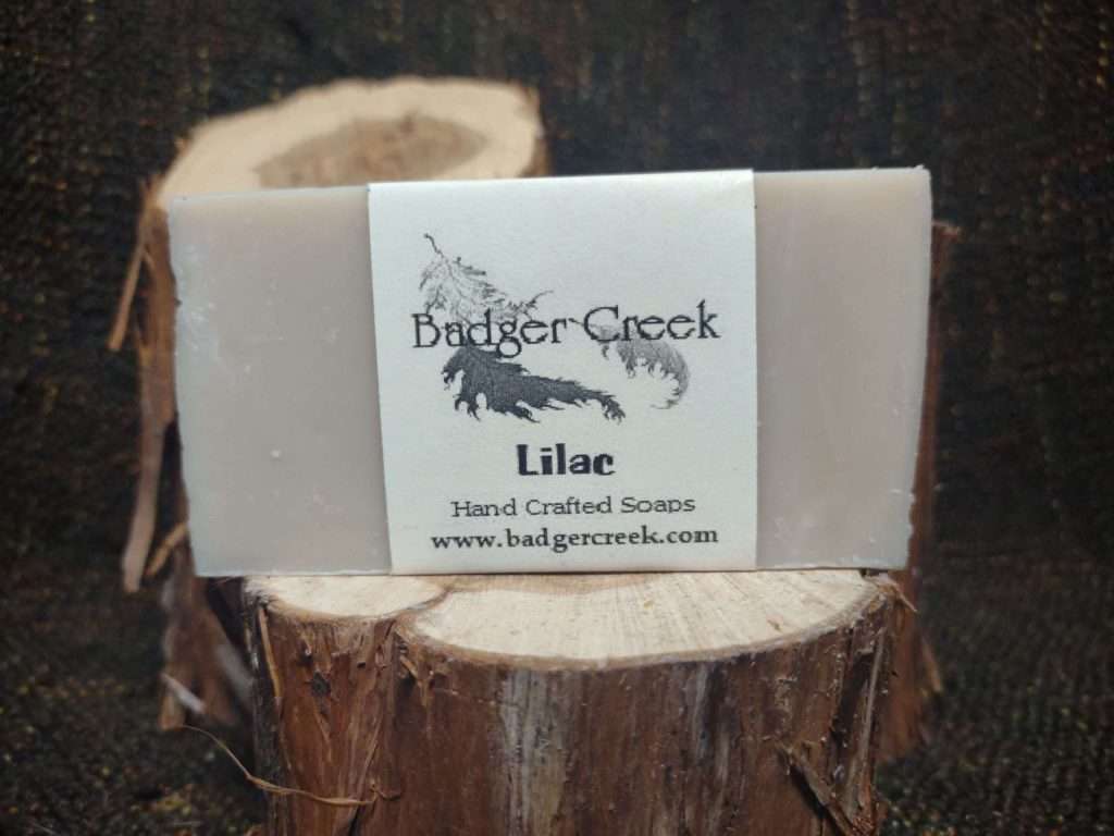 lilac spring floral soaps