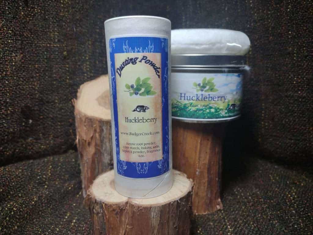 huckleberry badger creek dusting powder