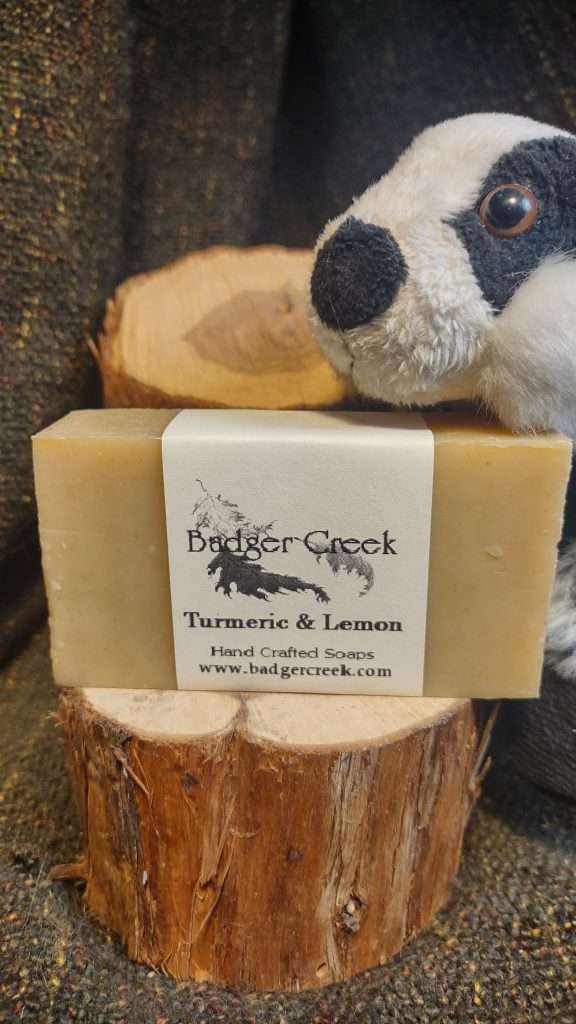 turmeric and lemon handmade soap