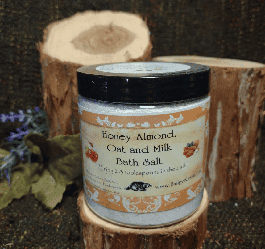 bath salts for after-sun care