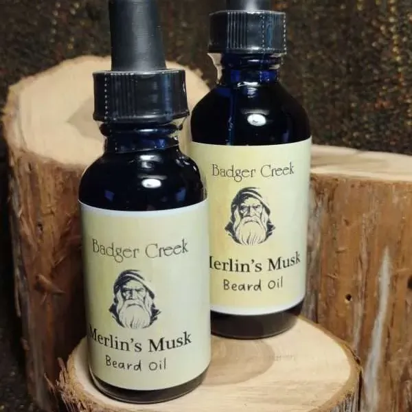 Merlin's Musk beard oil