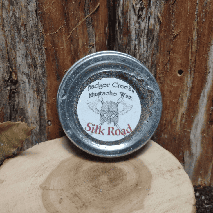 silk road mustache wax