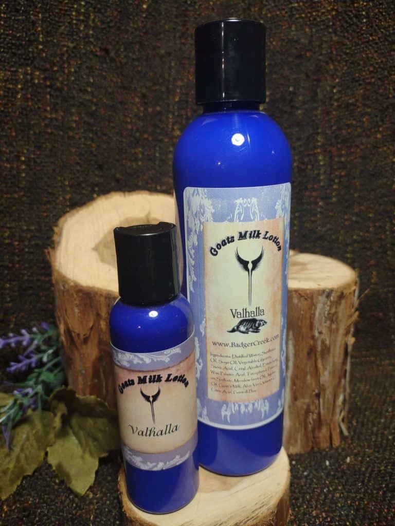 valhalla goat's milk lotion
